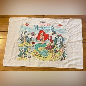 Vintage Little Mermaid Pillow Case